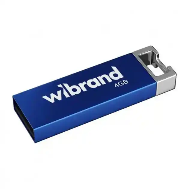 Флеш память 4 Гб Wibrand Chameleon USB накопитель синий - изображение 1